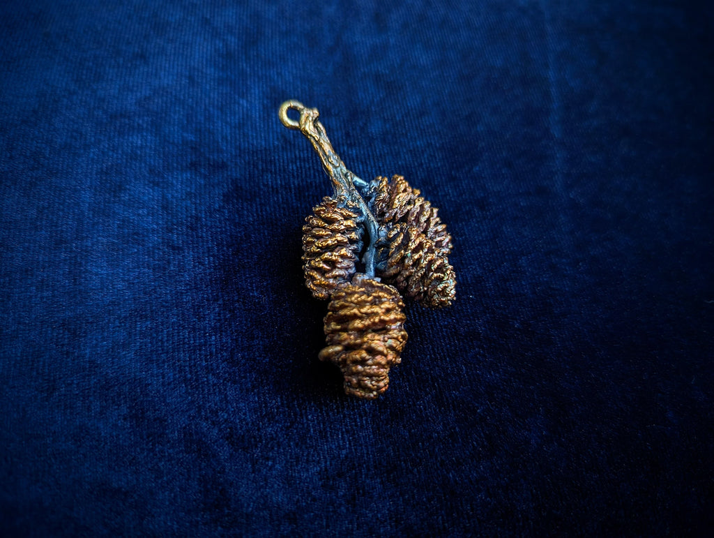 Red Alder Cones (pendant only)