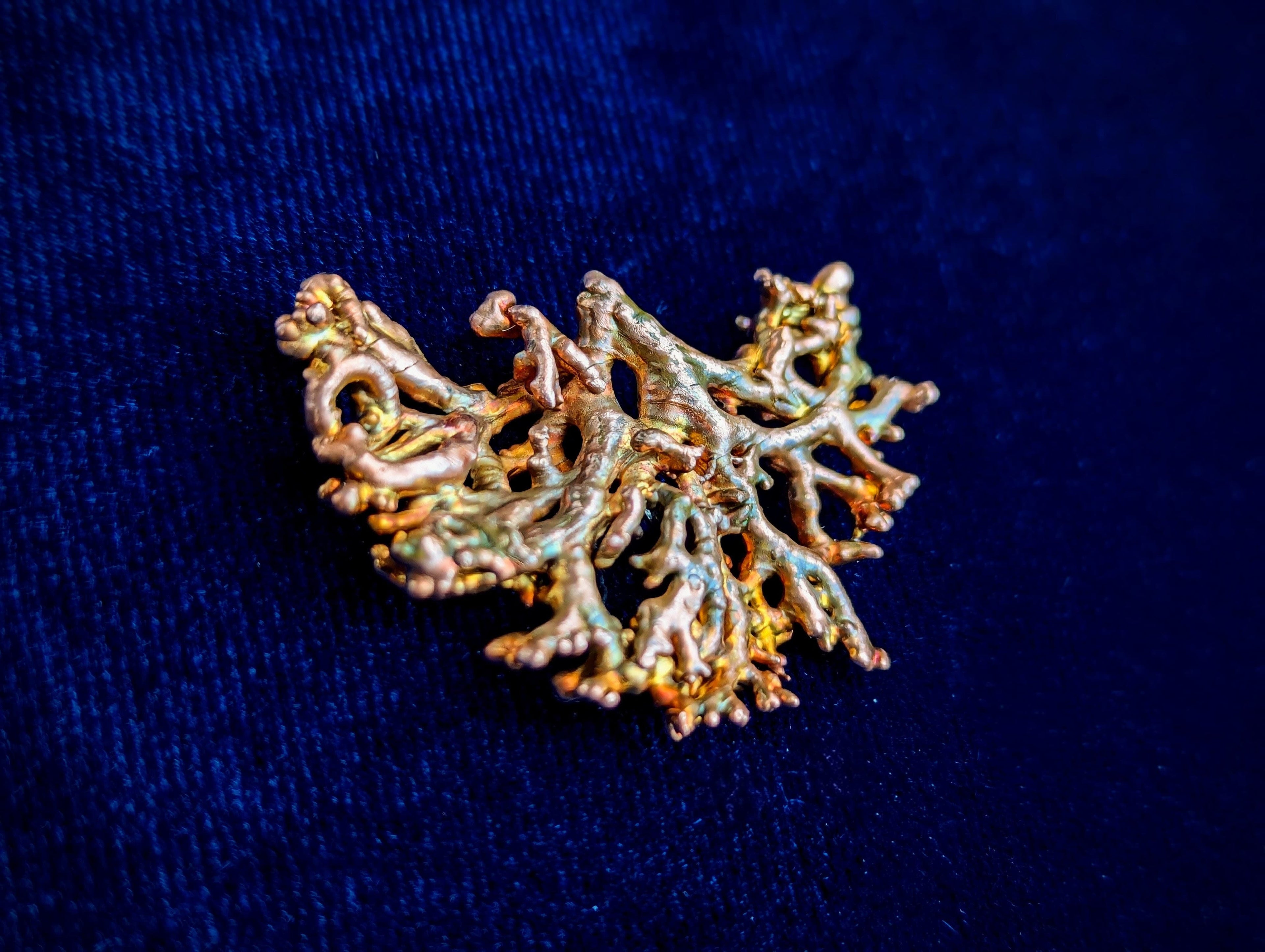 Oakmoss Lichen Necklace (pendant only)