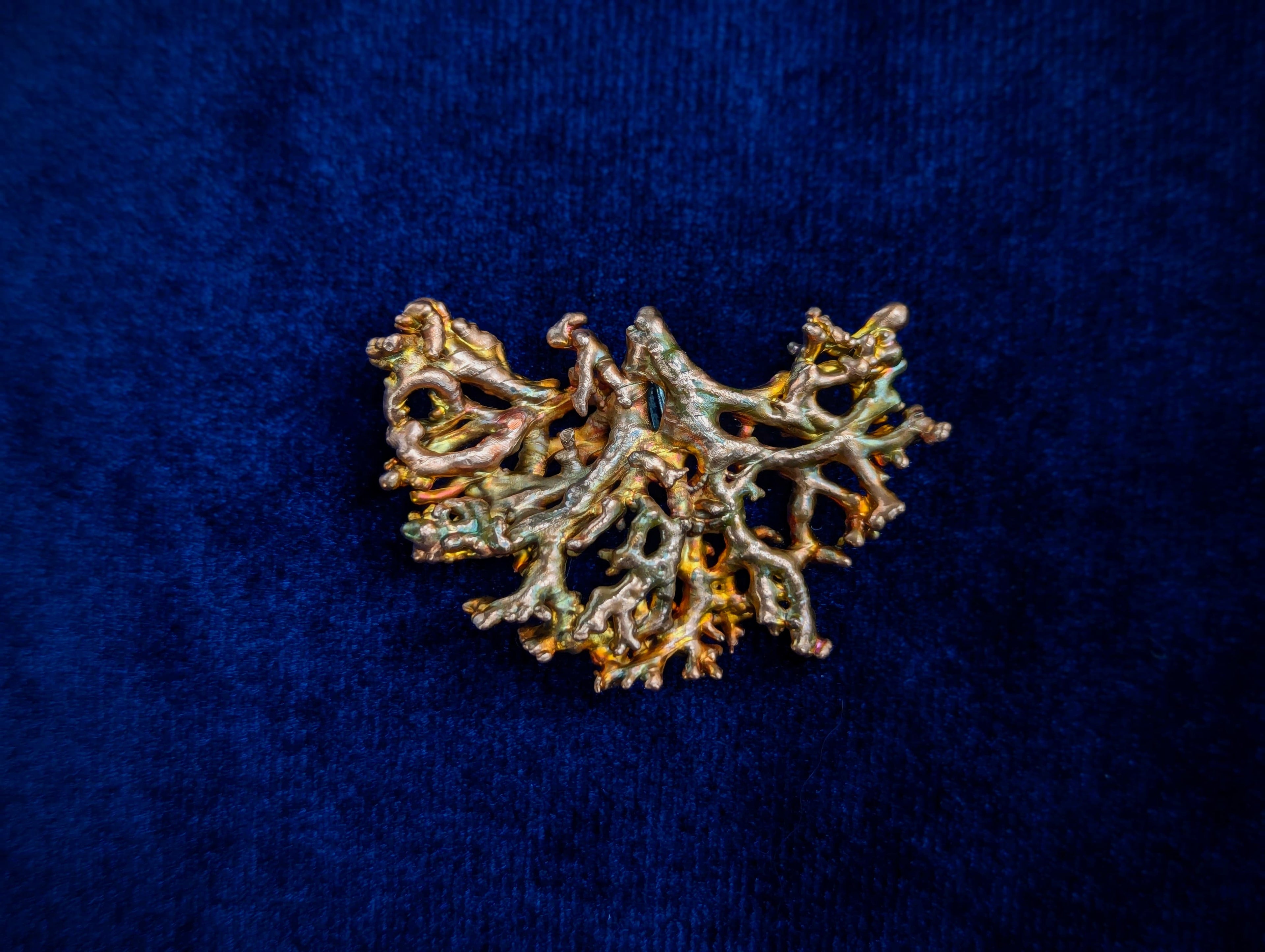 Oakmoss Lichen Necklace (pendant only)