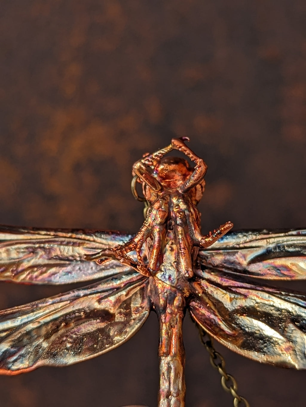 Green Darner Dragonfly Necklace