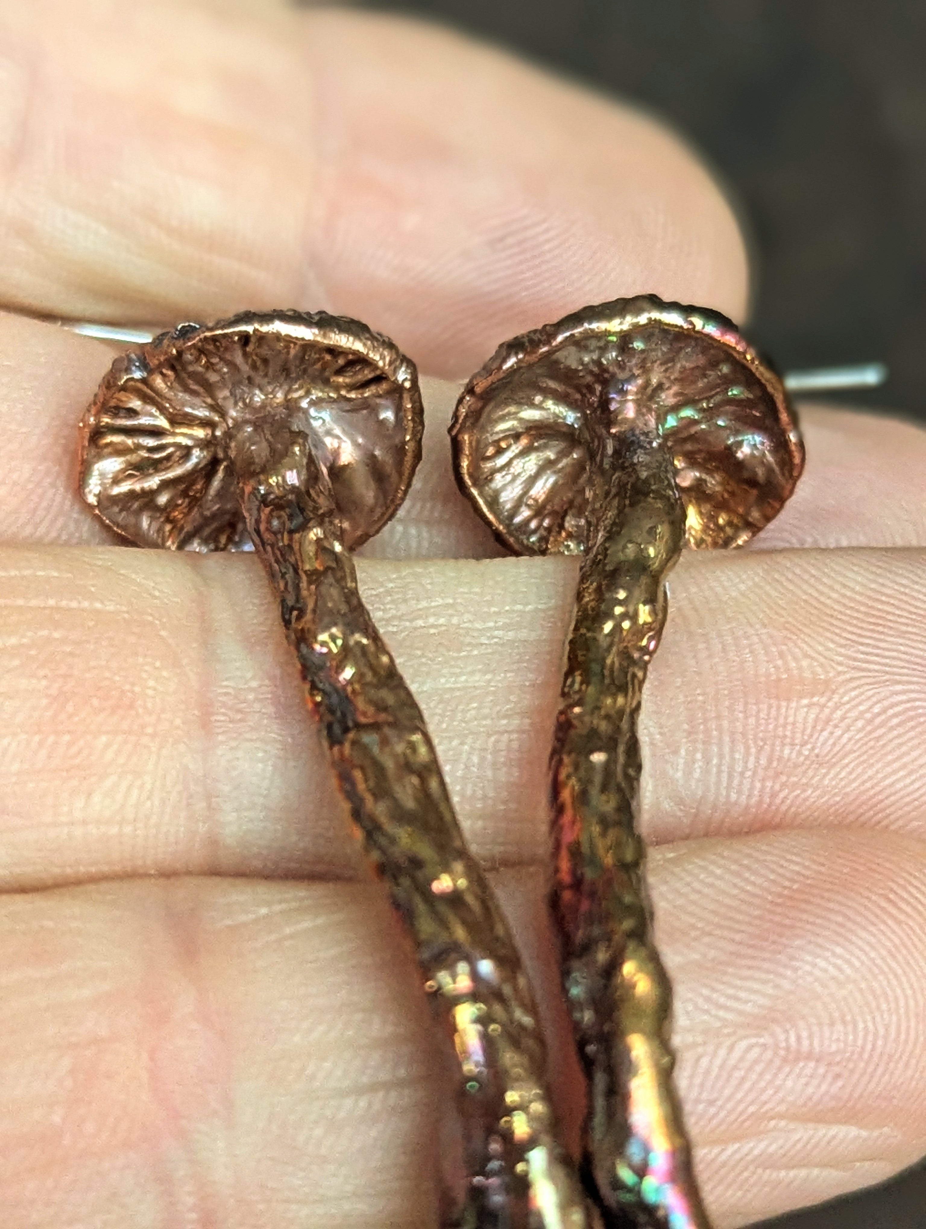 Mushroom Earrings