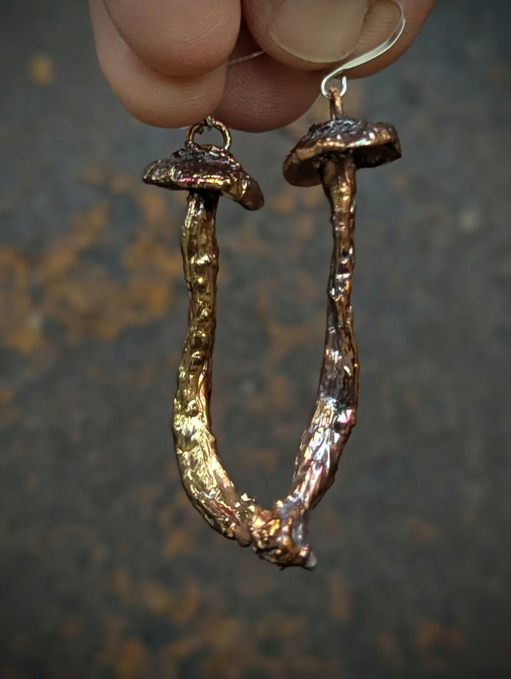 Mushroom Earrings