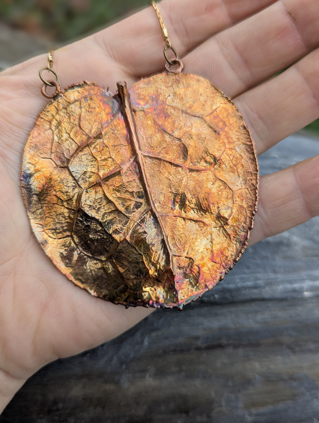 Salal Leaf Necklace