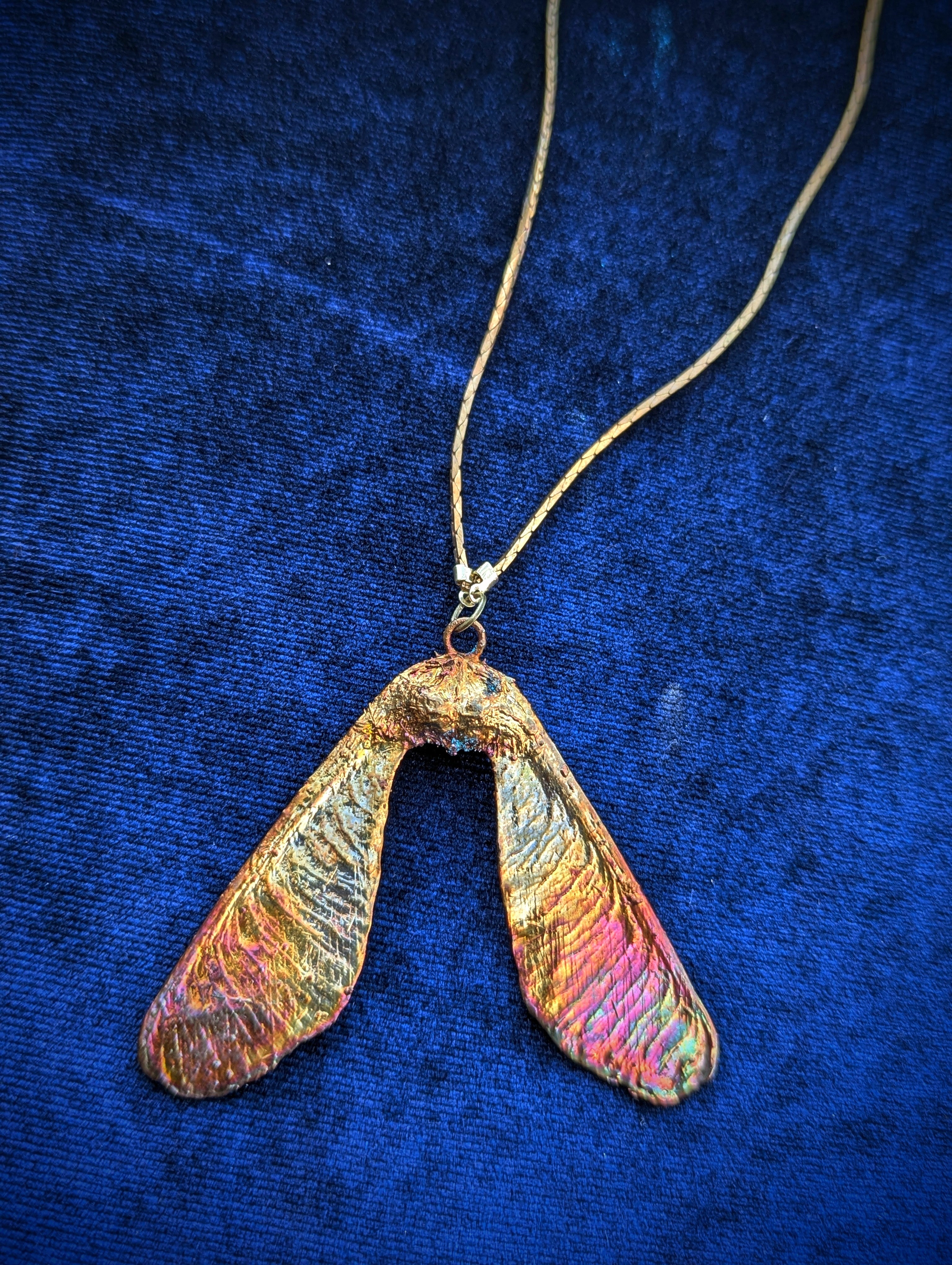 Bigleaf Maple Samara Necklace