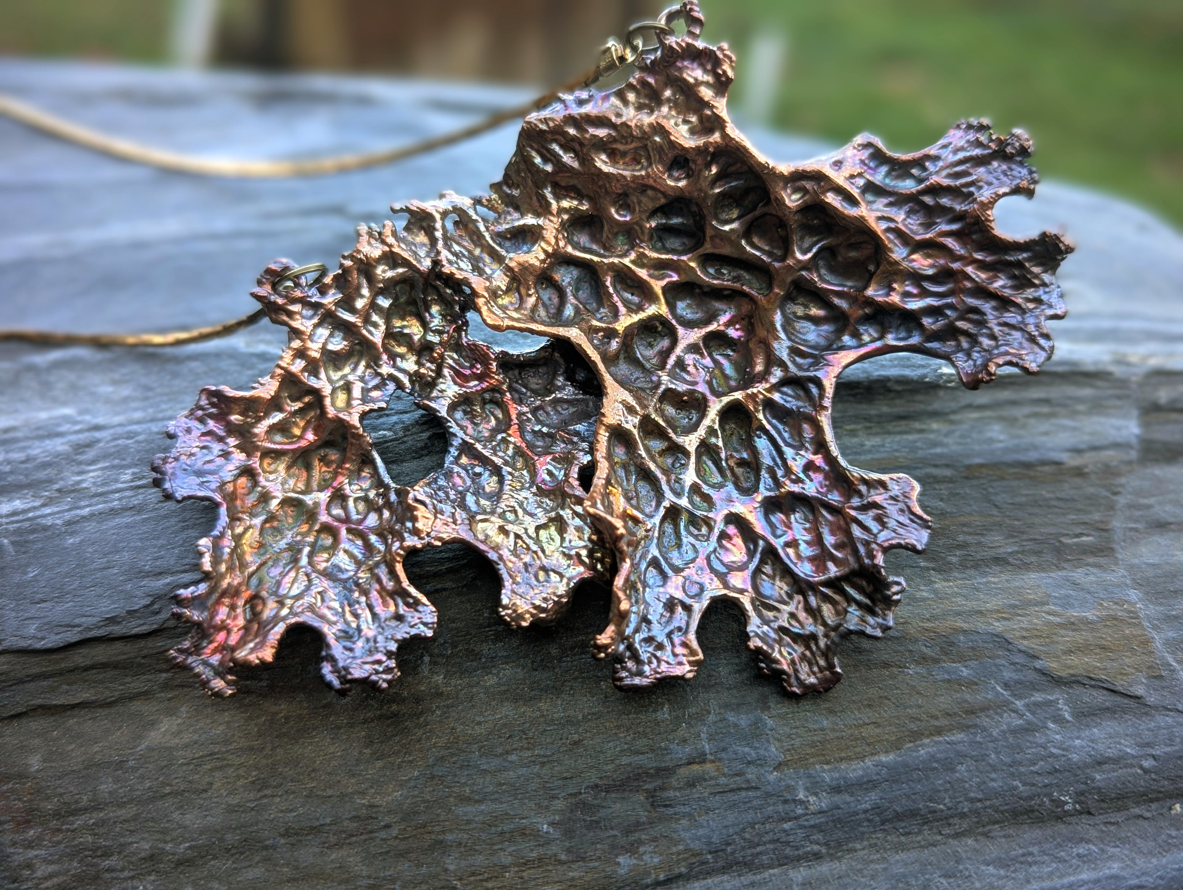 Tree Lung Lichen Necklace
