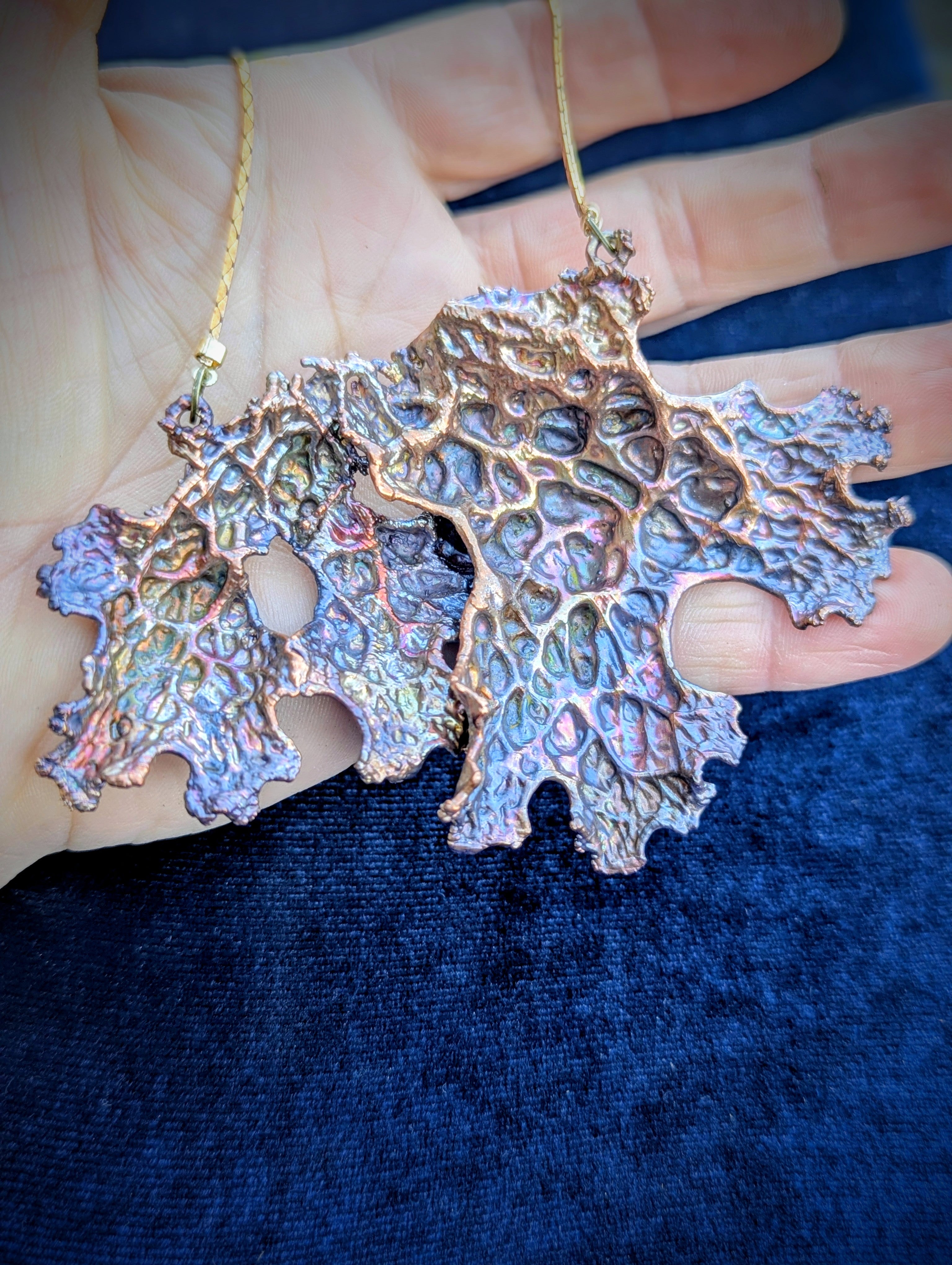Tree Lung Lichen Necklace