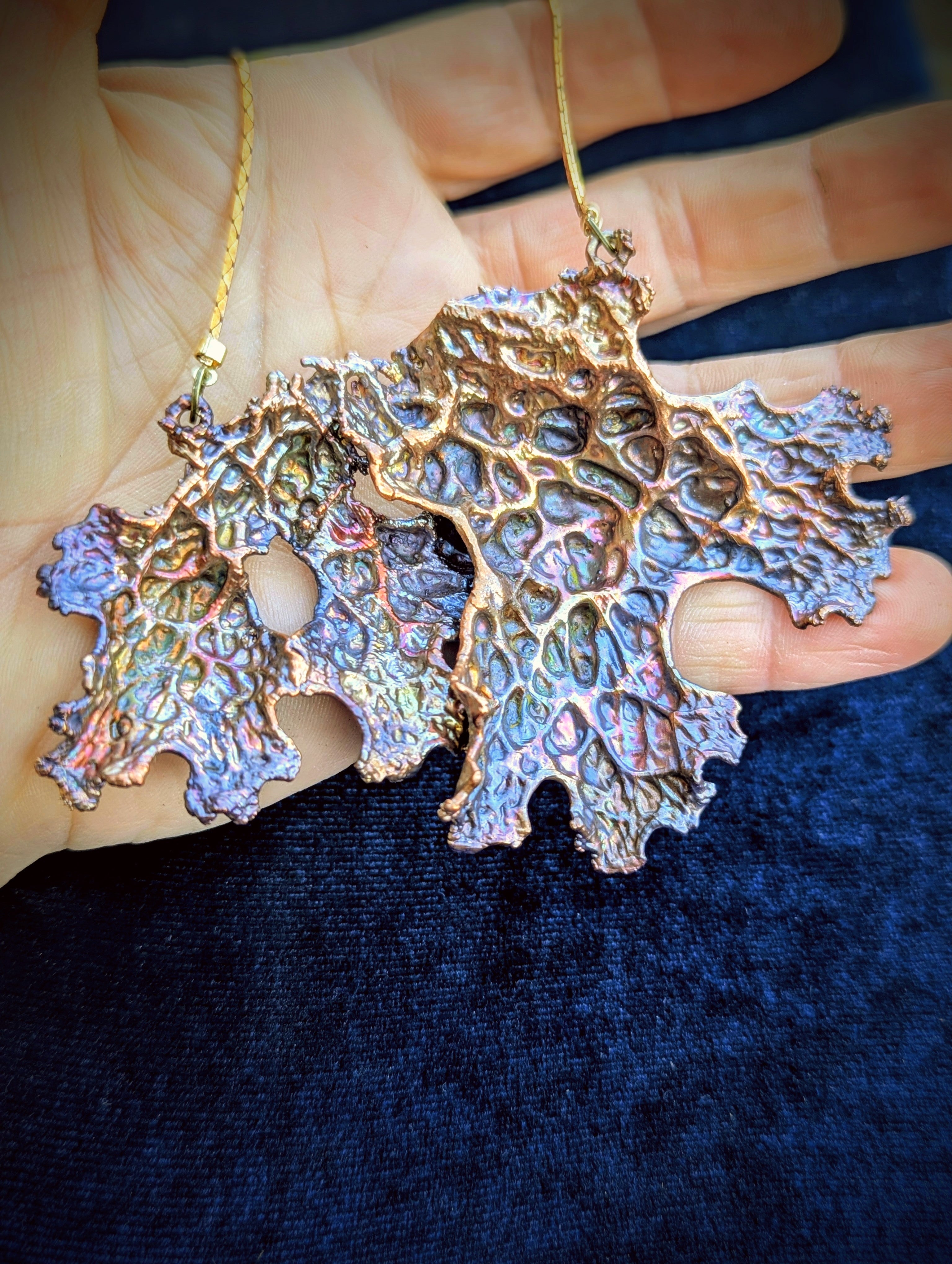 Tree Lung Lichen Necklace