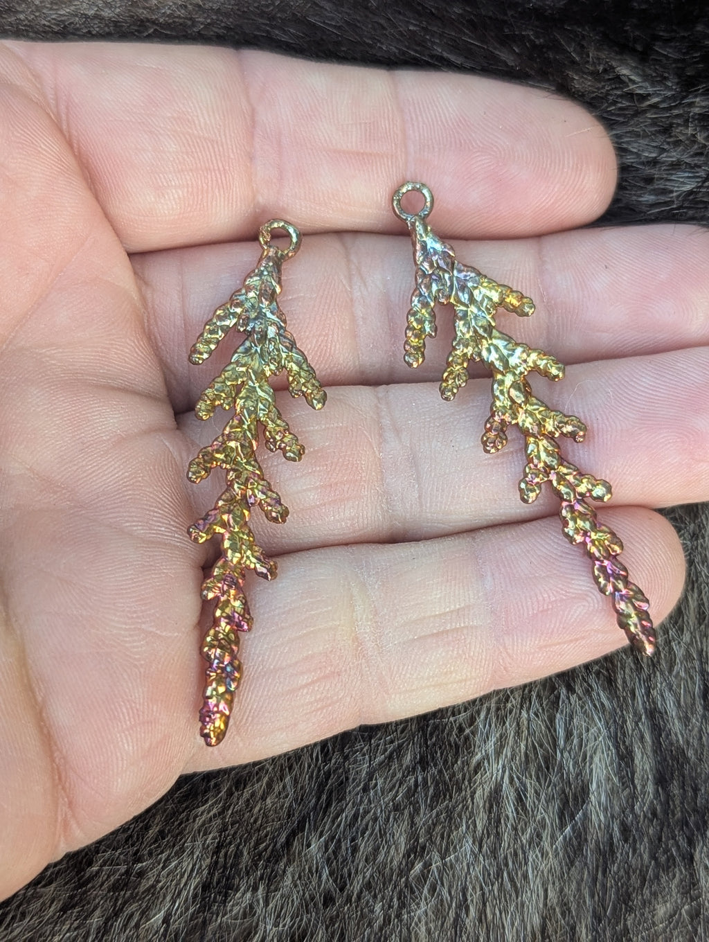 Western Redcedar Earrings (charms only)