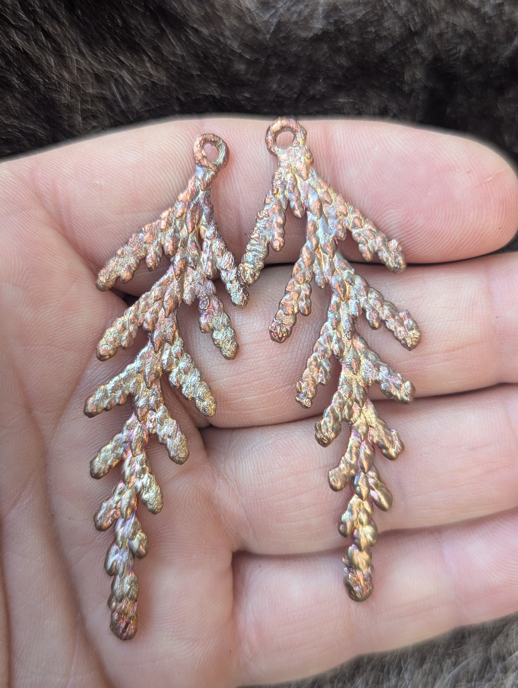 Western Redcedar Earrings (charms only)