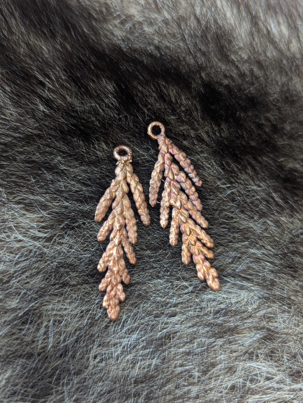 Western Redcedar Earrings (charms only)