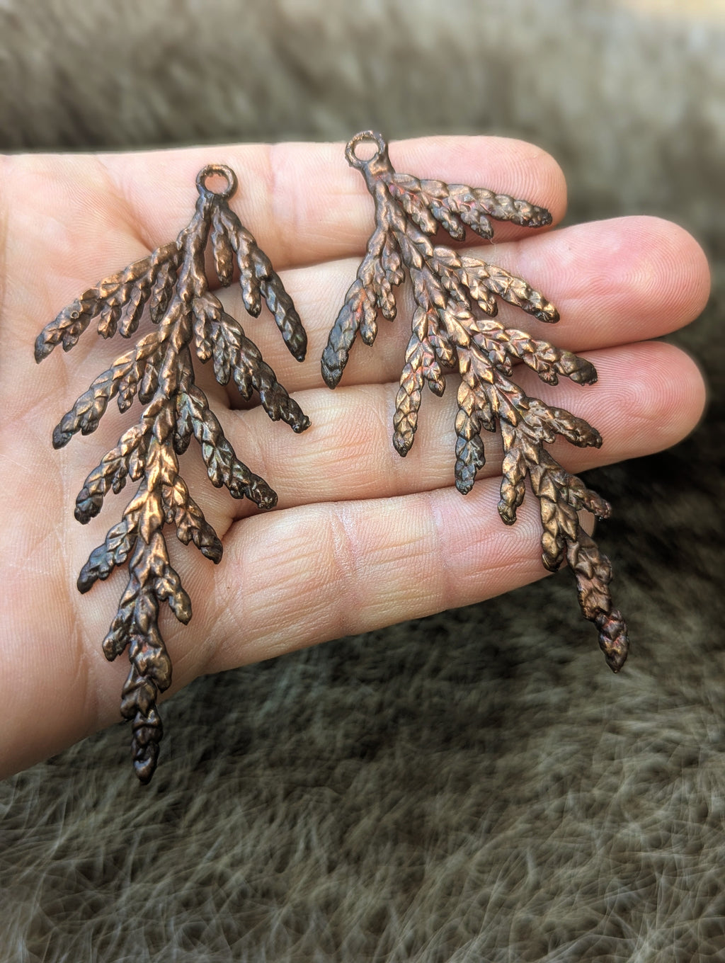 Western Redcedar Earrings (charms only)