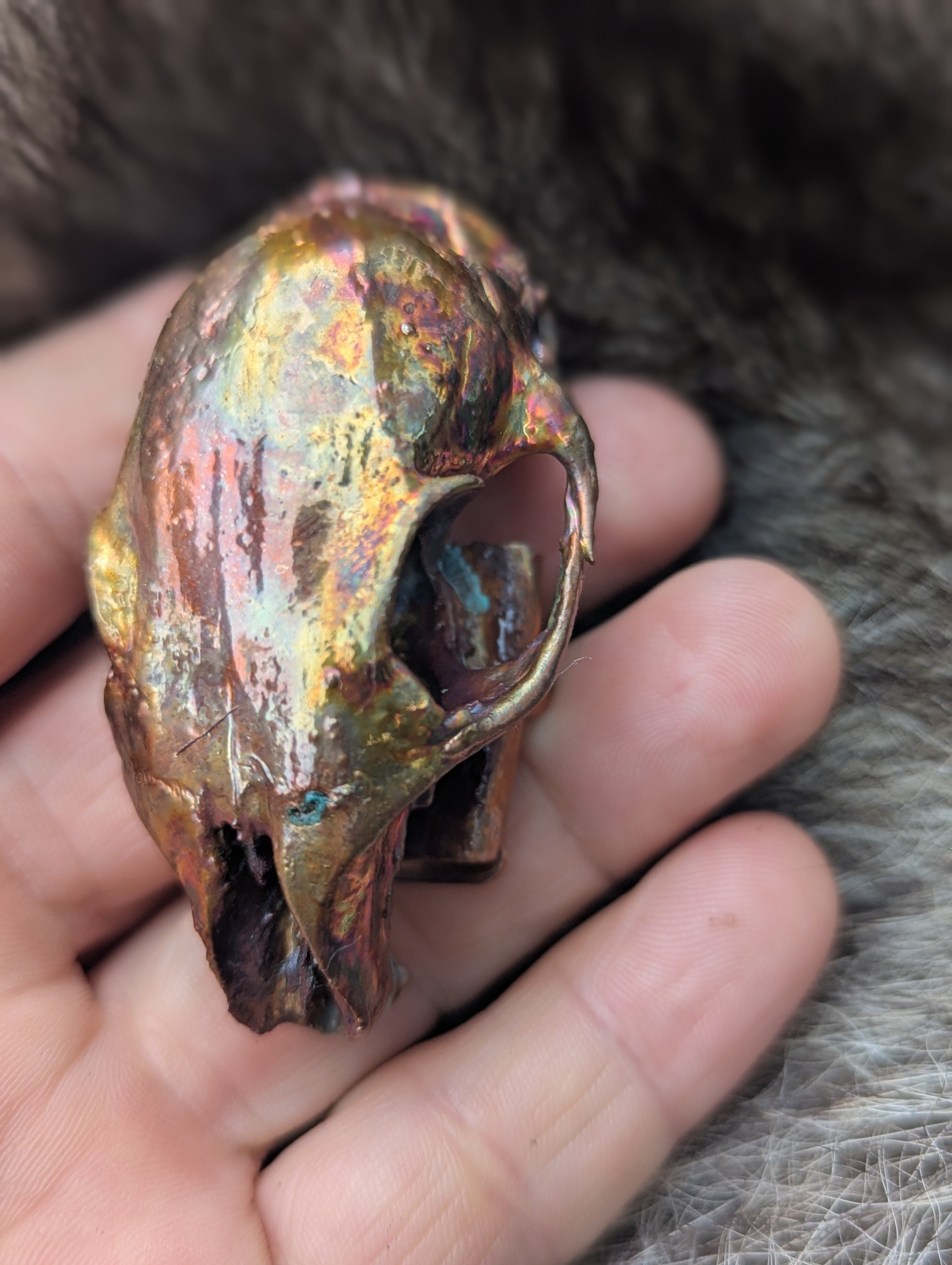 Rabbit Skull Bolo (no cord)