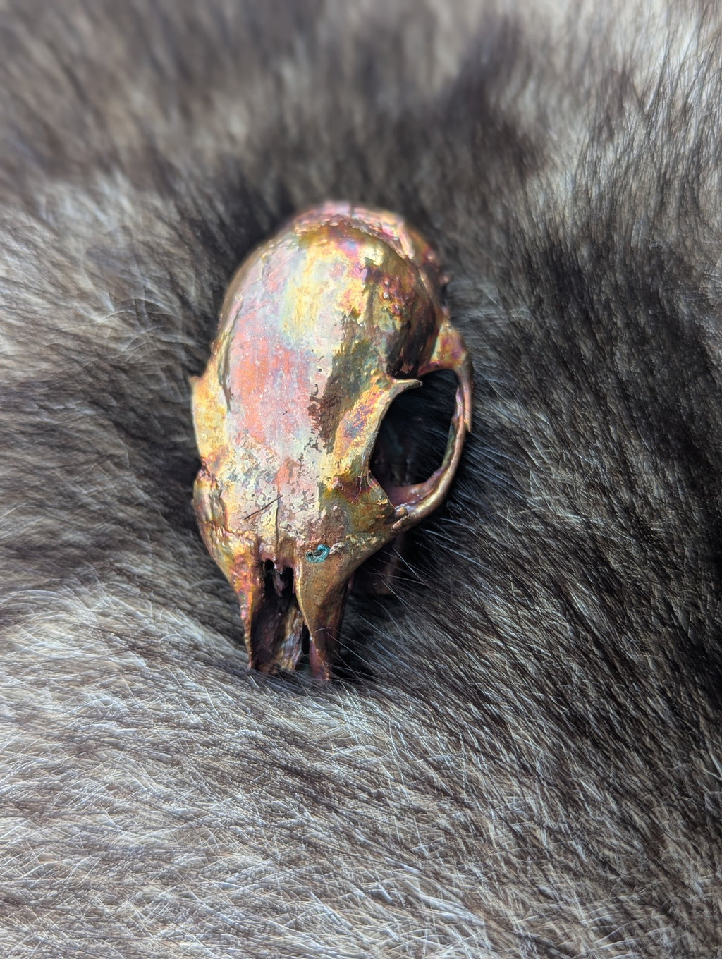 Rabbit Skull Bolo (no cord)