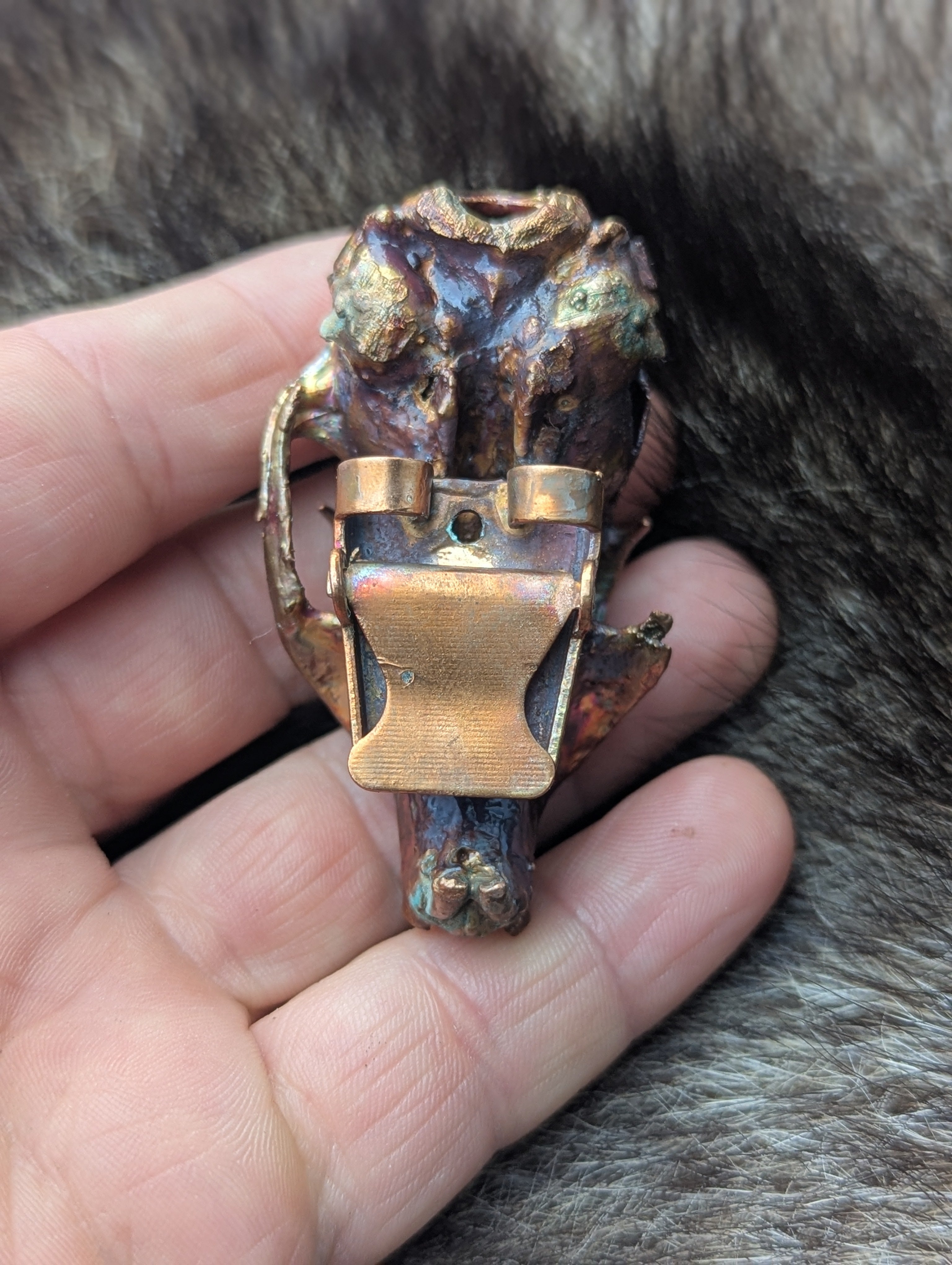 Rabbit Skull Bolo (no cord)