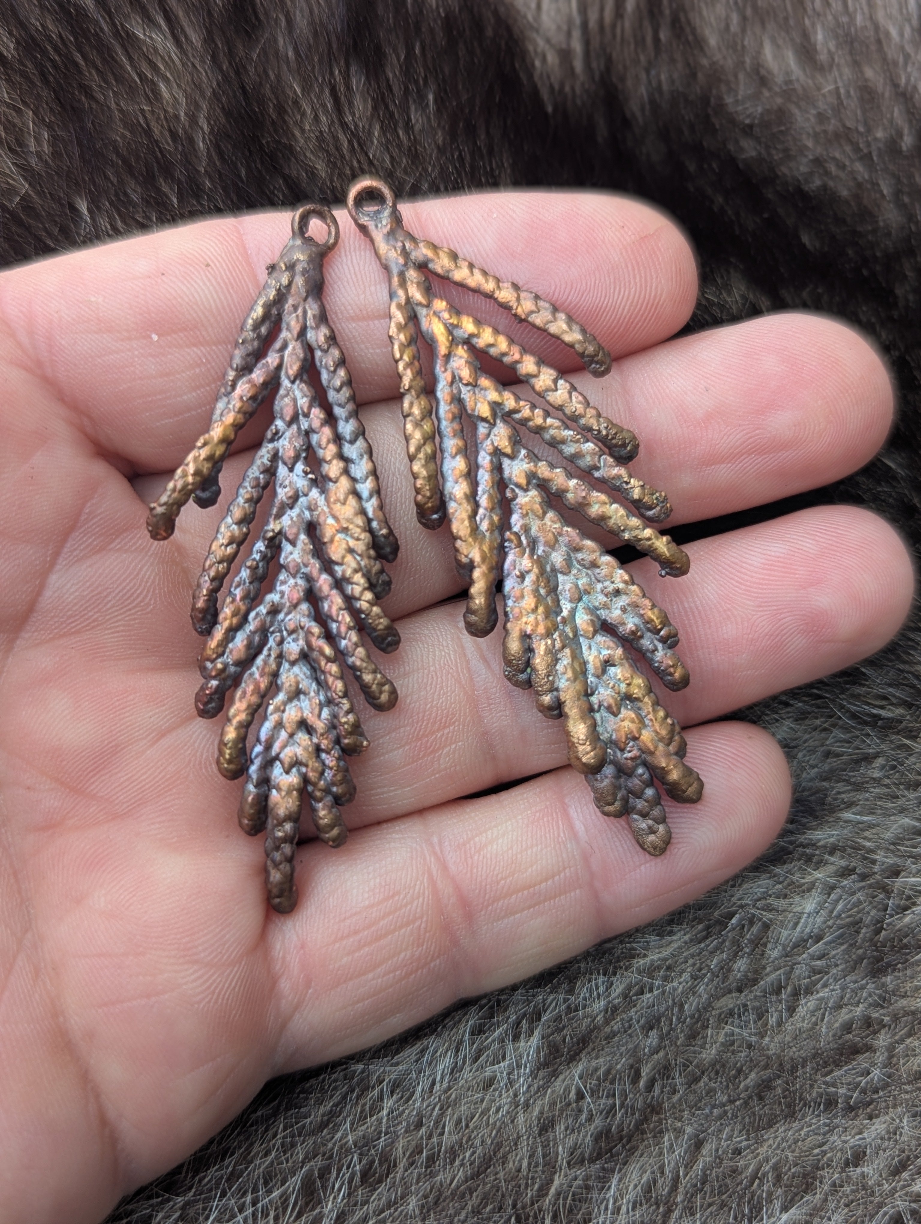 Western Redcedar Earrings (charms only)