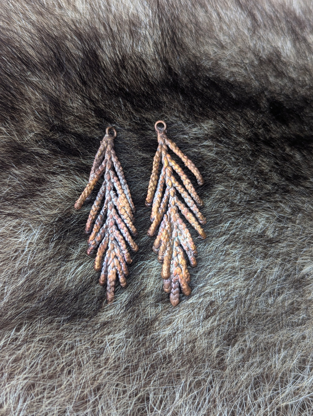 Western Redcedar Earrings (charms only)
