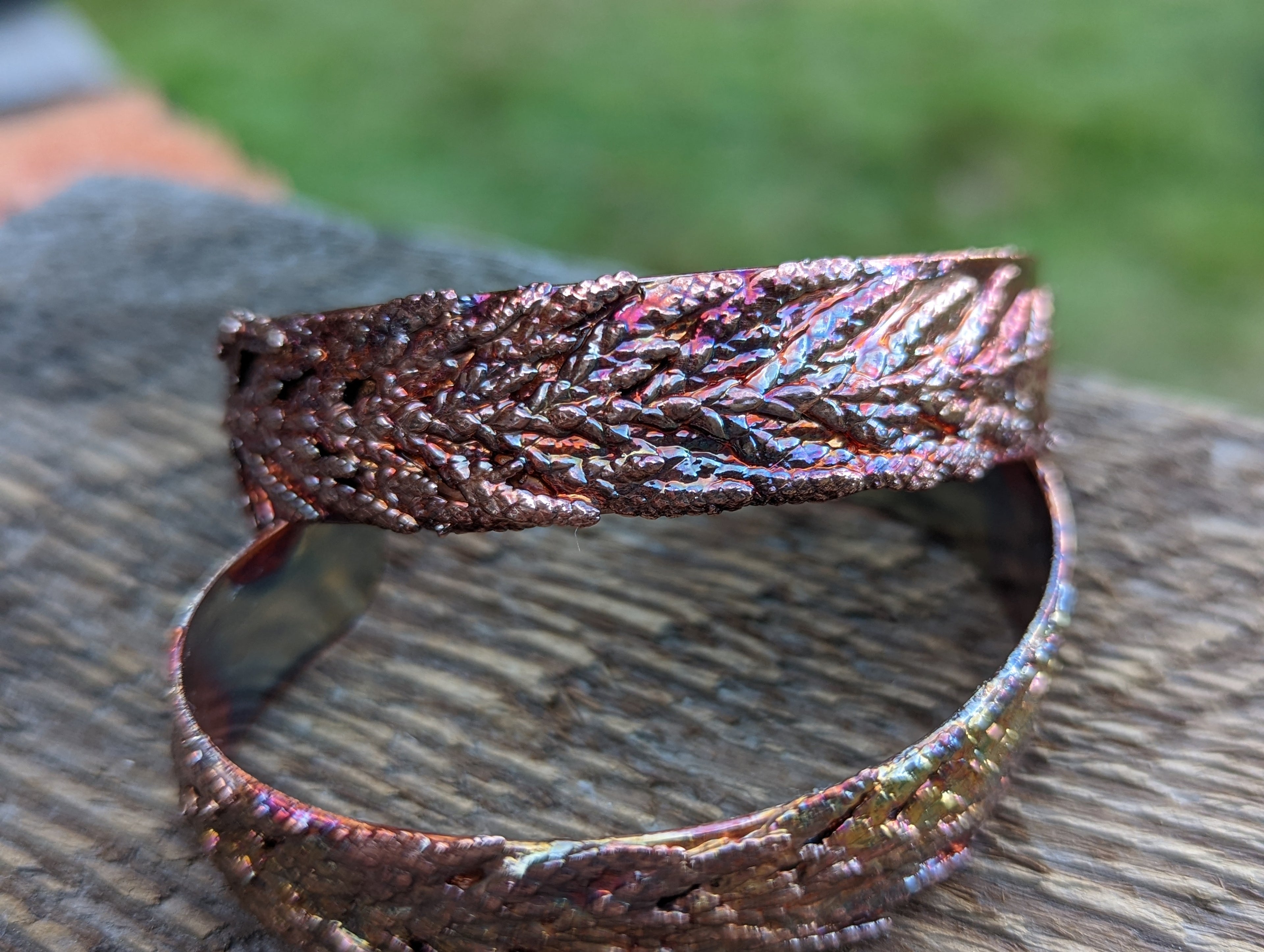 Western Redcedar Bracelet Cuff. MADE TO ORDER