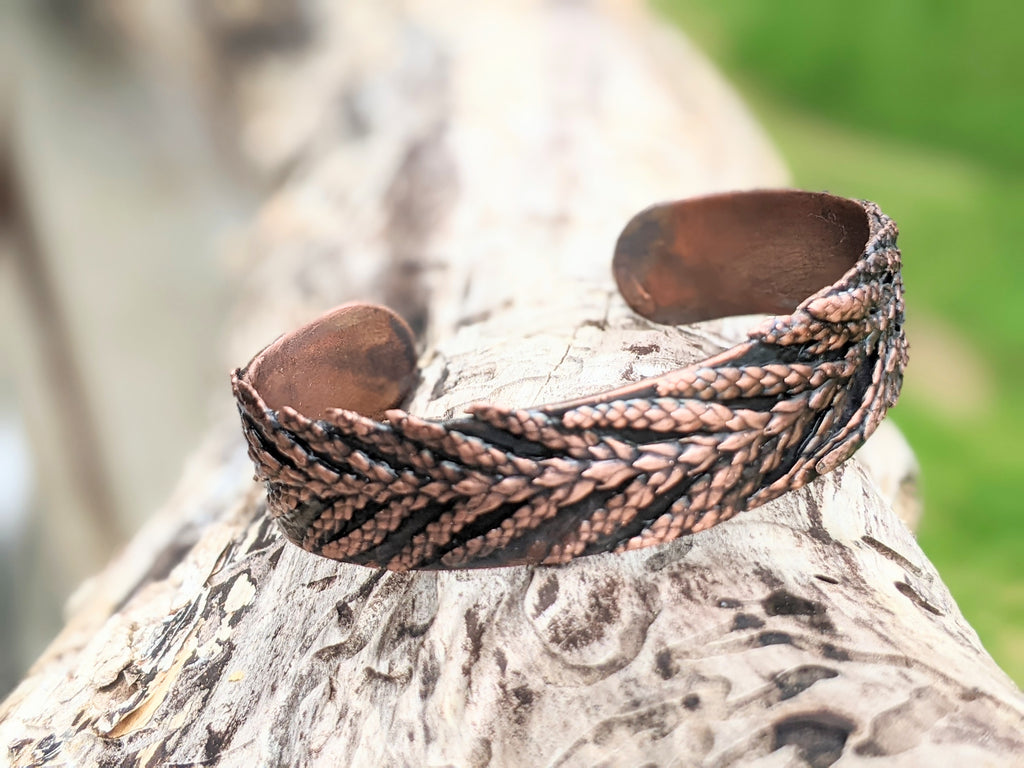 Western Redcedar Bracelet Cuff. MADE TO ORDER